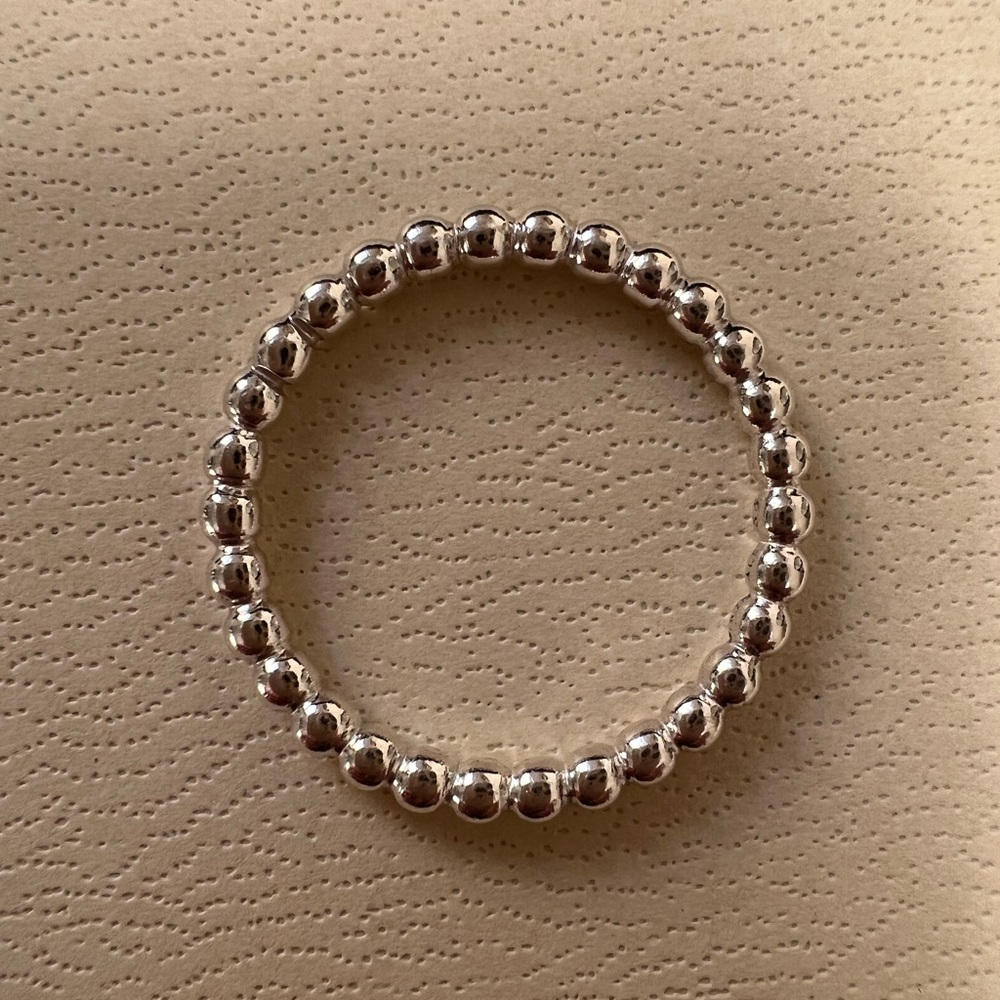 Pandora silver Eternal Clouds Stackable Ring